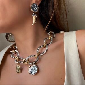 Zara Style Coin Necklace New Season